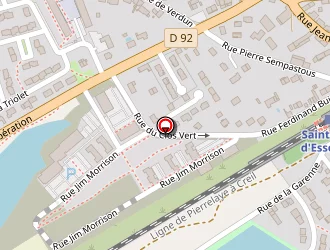 Carte de Gemme à Saint-leu-d'esserent