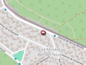 Carte de Colas Est à Petite-rosselle