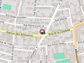 Carte de Saver à Louviers