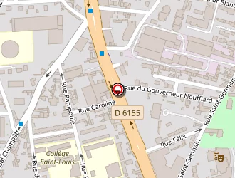 Carte de Jeanne Eric à Louviers