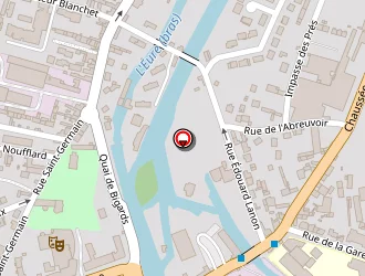 Carte de Bar De La Gare à Louviers