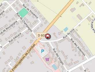 Carte de Intermarché Super à Étain