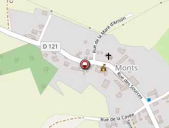 Carte de Ecole Maternelle à Monts