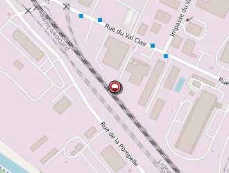 Carte de Most Location à Saint-léonard