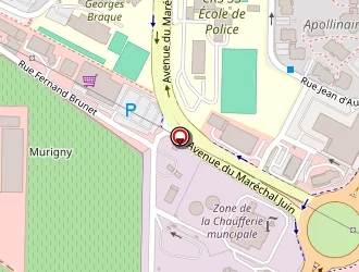 Carte de Soccram à Reims