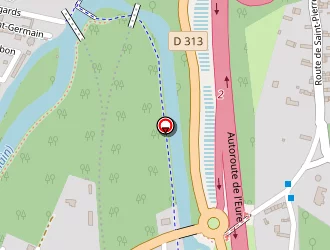 Carte de Ajbe à Louviers