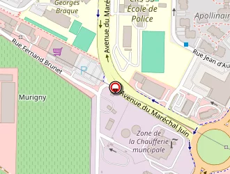 Carte de Nuit D'hotel à Reims