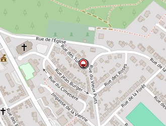 Carte de La Poste à Falck