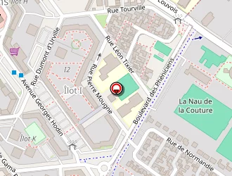 Carte de Danielec à Reims