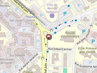 Carte de Verseau Na à Reims