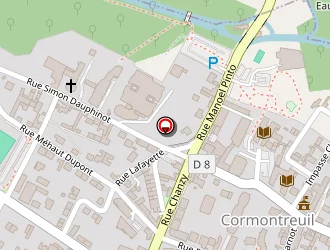 Carte de Générale (societe) à Cormontreuil