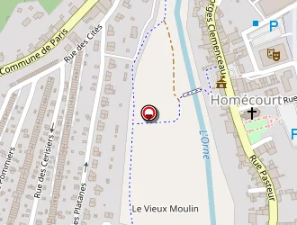 Carte de Listor à Homécourt