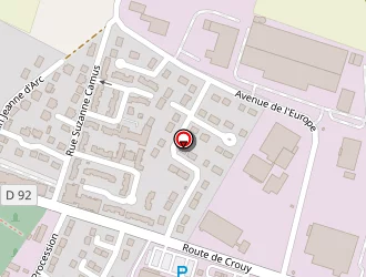 Carte de Bodycote à Neuilly-en-thelle