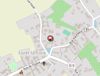 Carte de Ecole à Forêt-la-folie