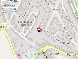 Carte de Bf Coiffure à Jœuf