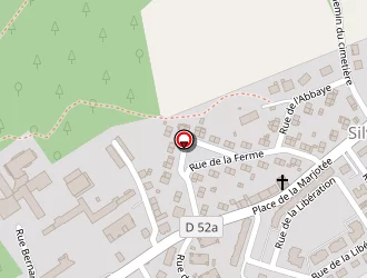 Carte de Moselis à Marange-silvange