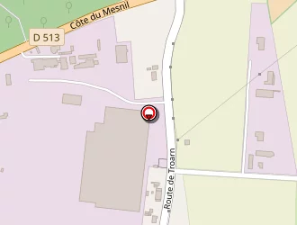 Carte de Vincent Alain à Bavent