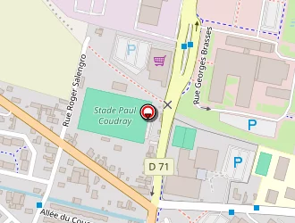 Carte de Batipro à Louviers