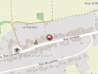 Carte de Fcp à Burtoncourt