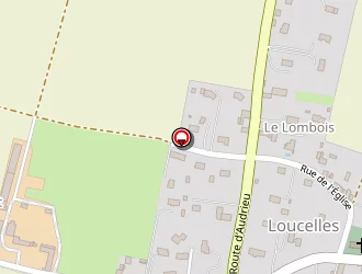 Carte de Bordeu Béatrice à Loucelles