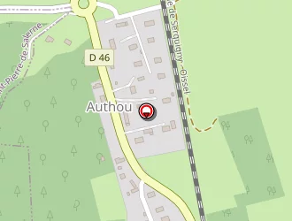 Carte de Banas Frederic à Authou