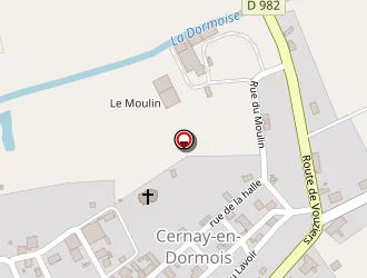 Carte de La Dormoise à Cernay-en-dormois