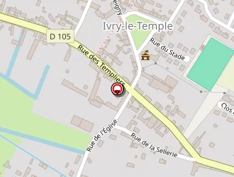 Carte de Terrain De Boules à Ivry-le-temple