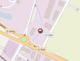 Carte de Colvemat à Reims