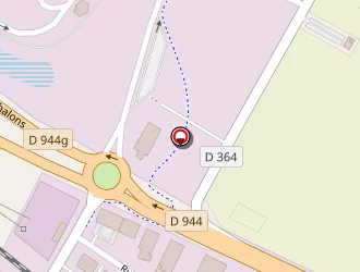 Carte de Inter Industries à Reims