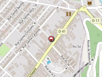 Carte de Mélodie Coiffure à Jœuf