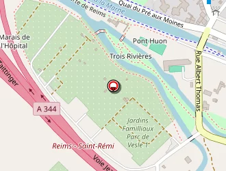 Carte de Courtilly Nicolas à Reims