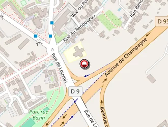 Carte de Godmé Michel à Reims