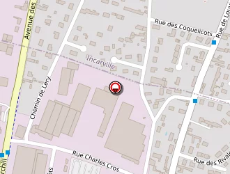 Carte de Erm à Louviers