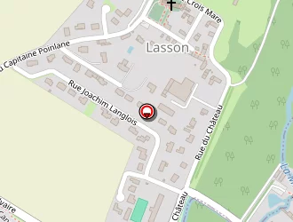 Carte de Boulodrome à Lasson