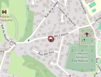 Carte de Lepetit Mathieu à Ranville