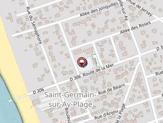 Carte de Coffee Beach à Saint-germain-sur-ay