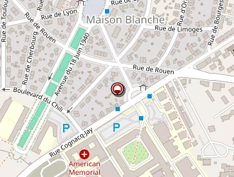 Carte de Cécile Nerot à Reims