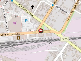 Carte de Intermarché Hyper à Crépy-en-valois