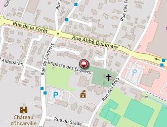 Carte de La Source (harang Daniel) à Incarville