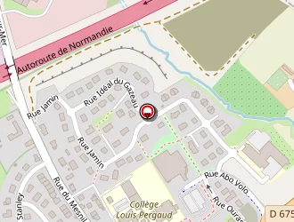 Carte de Pannier Laetitia à Dozulé