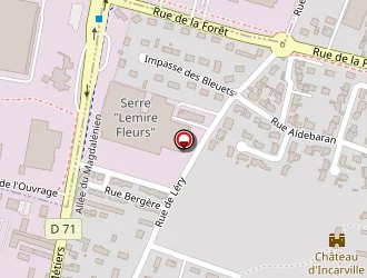 Carte de Socetex à Incarville