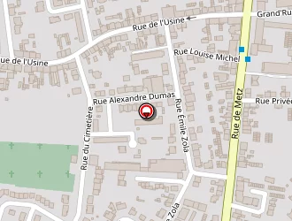 Carte de Abricolis à Talange