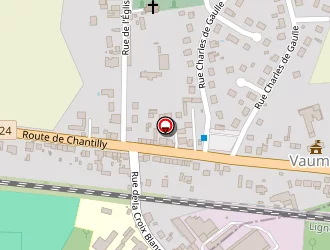 Carte de Centre De Formation Professionnel Rural à Vaumoise