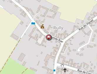 Carte de Ecole Publique à Rully