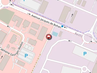 Carte de Dekra à Reims