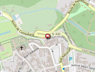 Carte de La Poste à Crépy-en-valois