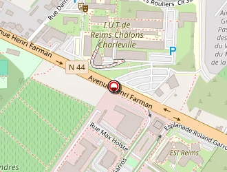 Carte de Véolia Propreté à Reims