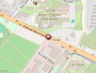 Carte de Hexanet à Reims