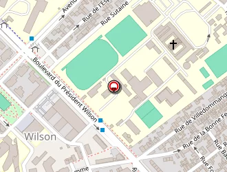 Carte de Laboratoire Wilson à Reims