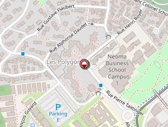 Carte de Ufr Lettres Et Sciences Humaines à Reims